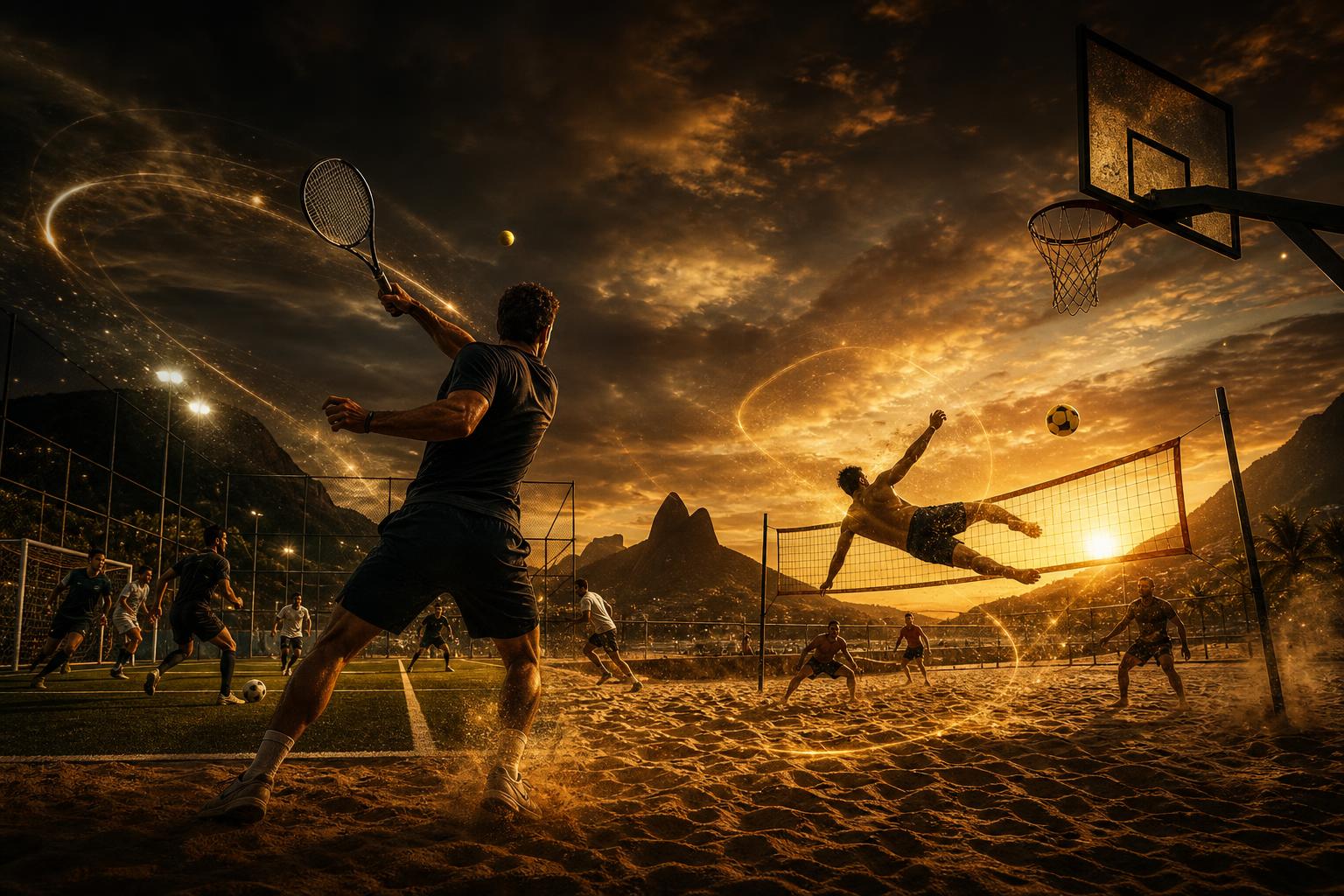 Arena multi-esportiva Athlo — Society, Beach Tennis, Futevôlei e mais